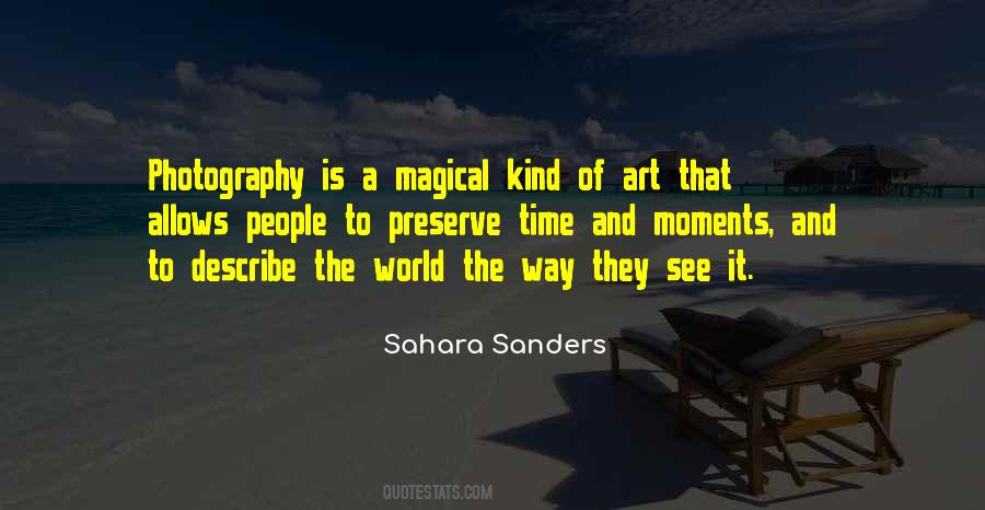 Sahara Sanders Quotes #1526056