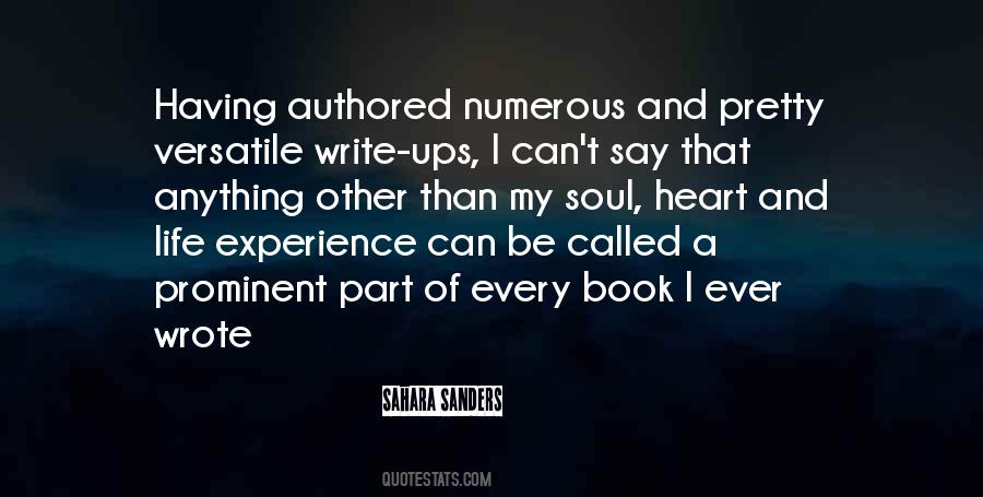 Sahara Sanders Quotes #1543295