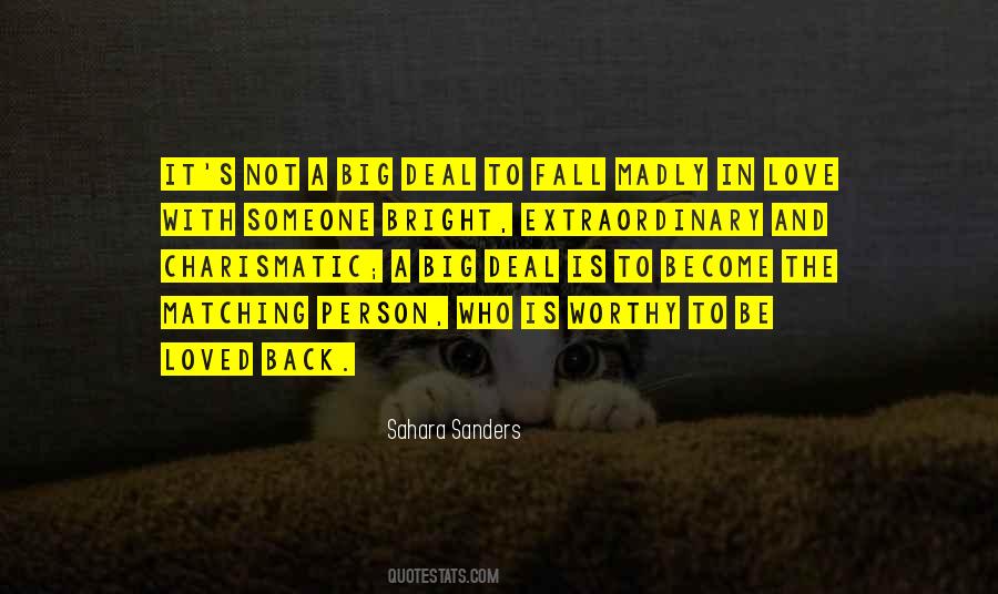 Sahara Sanders Quotes #1566850