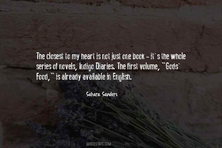 Sahara Sanders Quotes #1598509