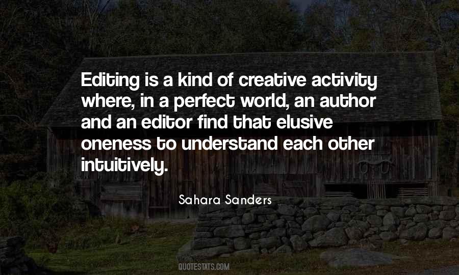 Sahara Sanders Quotes #412799