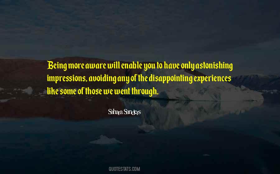 Sahara Sanders Quotes #5420