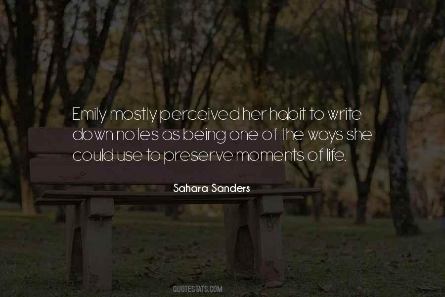 Sahara Sanders Quotes #548371