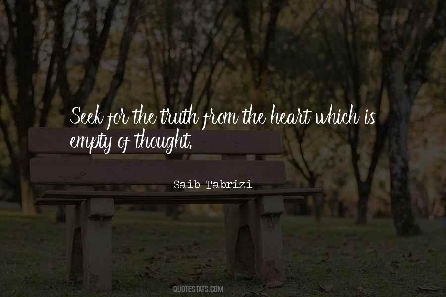 Saib Tabrizi Quotes #1603799