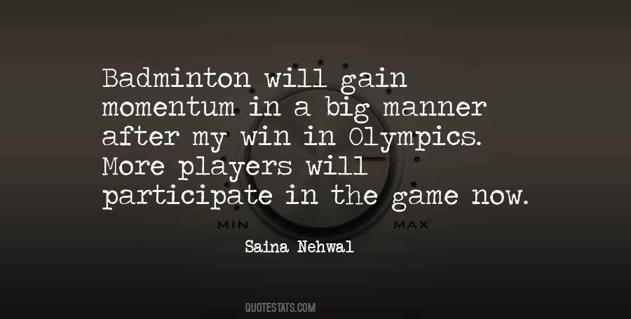 Saina Nehwal Quotes #732839