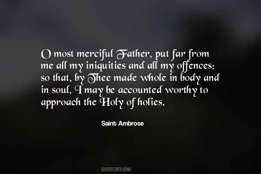 Saint Ambrose Quotes #1557964
