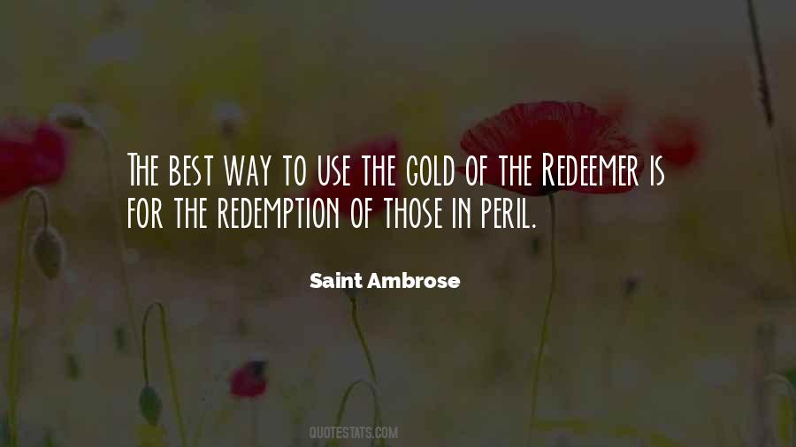 Saint Ambrose Quotes #465002