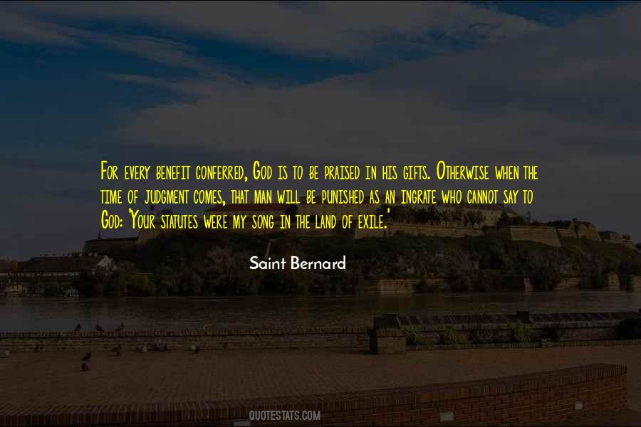 Saint Bernard Quotes #31380