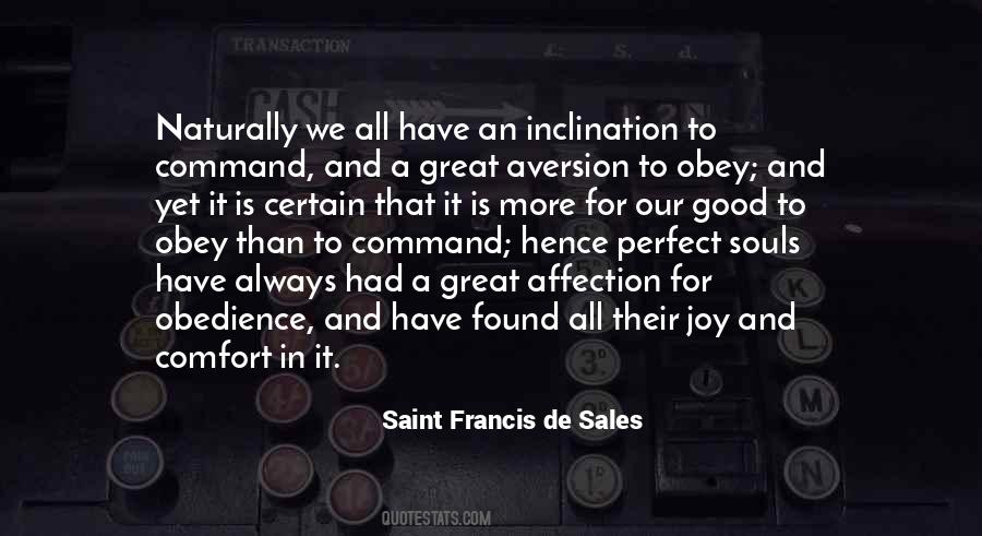 Saint Francis De Sales Quotes #396599