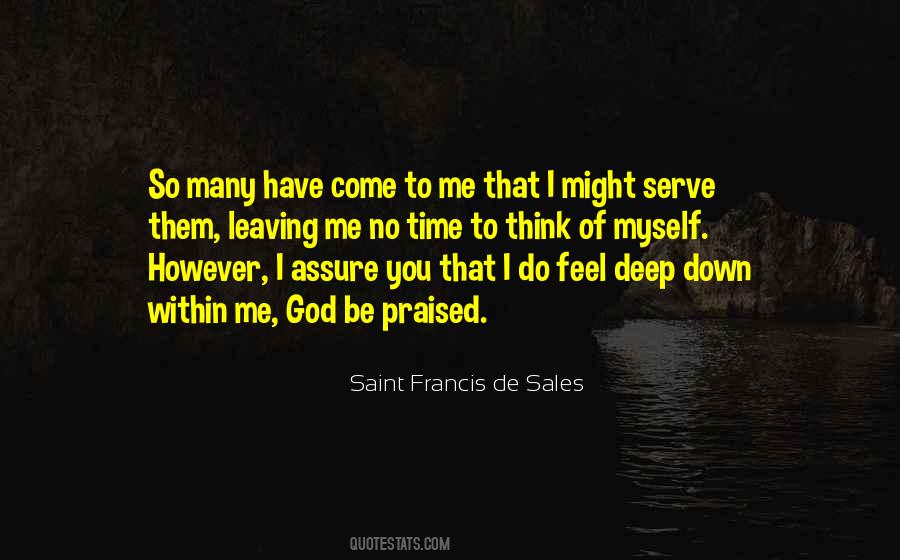 Saint Francis De Sales Quotes #85366