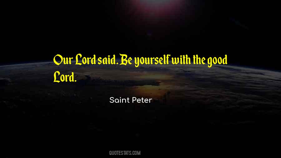 Saint Peter Quotes #1793545