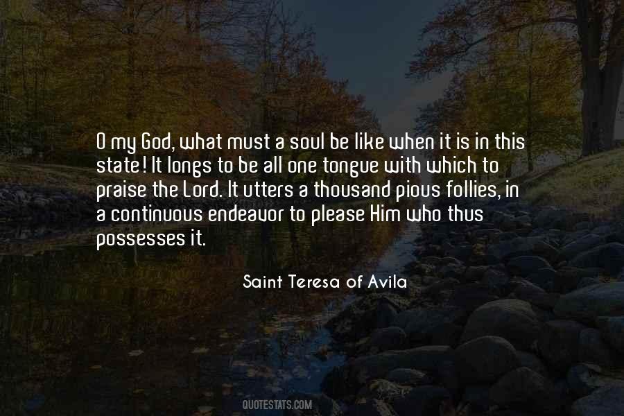 Saint Teresa Of Avila Quotes #273062