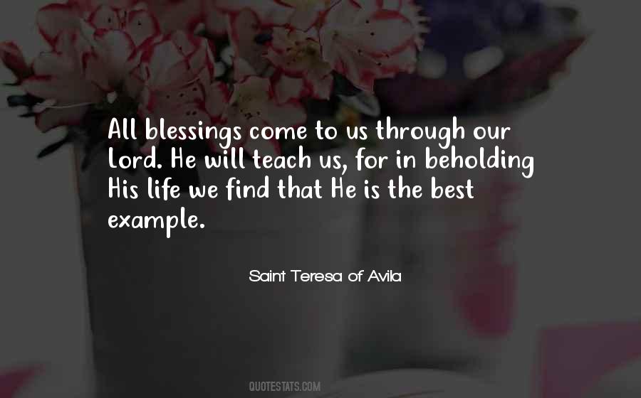Saint Teresa Of Avila Quotes #79132