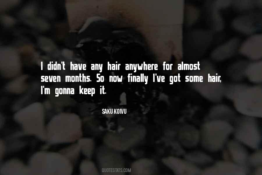 Saku Koivu Quotes #42859