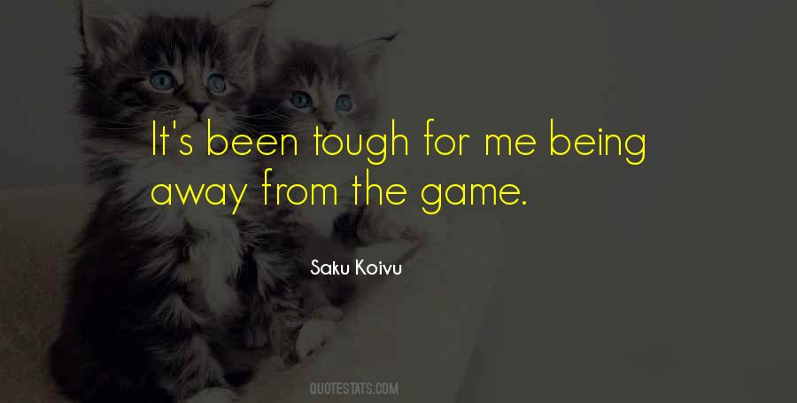 Saku Koivu Quotes #533980