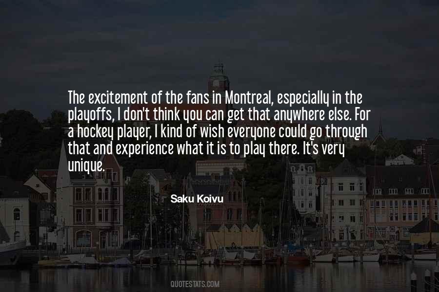 Saku Koivu Quotes #979469