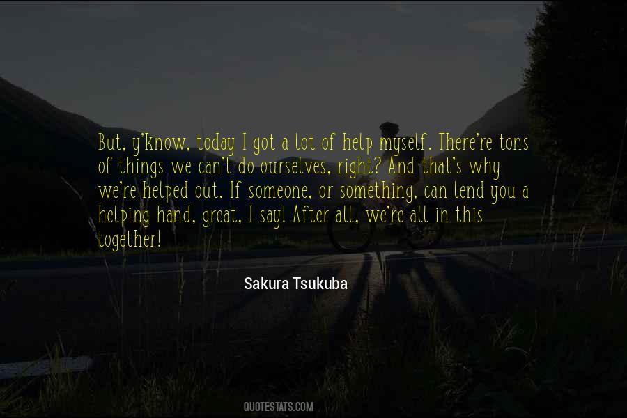 Sakura Tsukuba Quotes #1251491