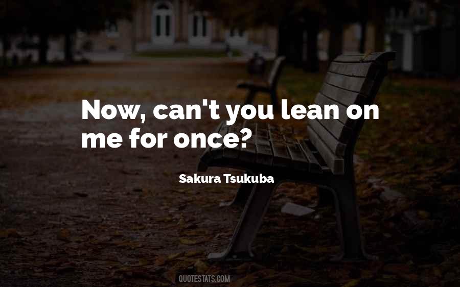 Sakura Tsukuba Quotes #630546