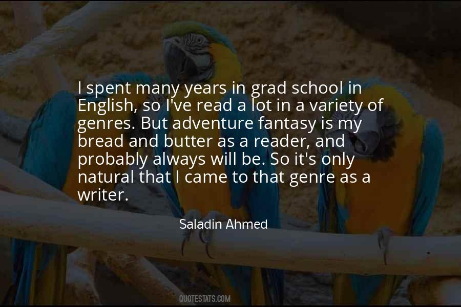 Saladin Ahmed Quotes #594581