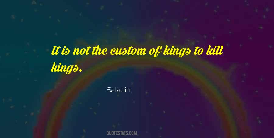Saladin Quotes #1307257