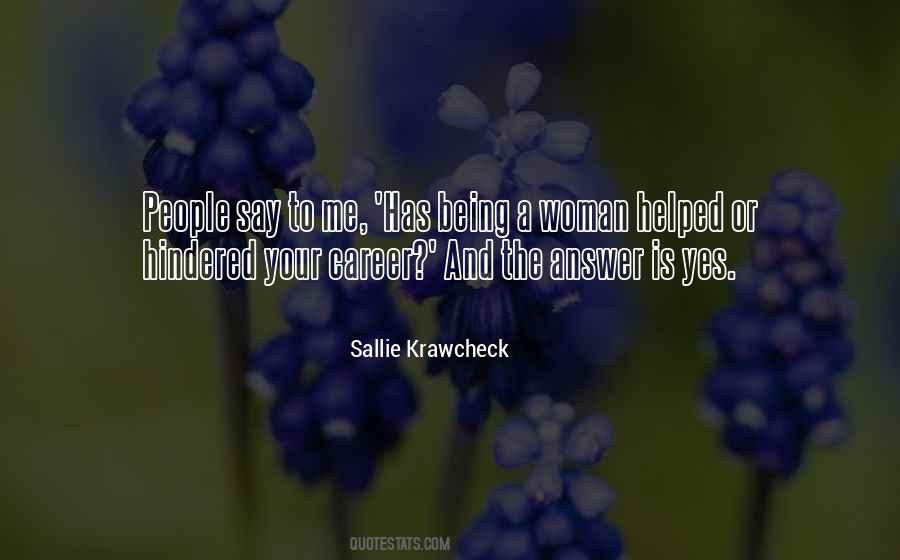 Sallie Krawcheck Quotes #788820