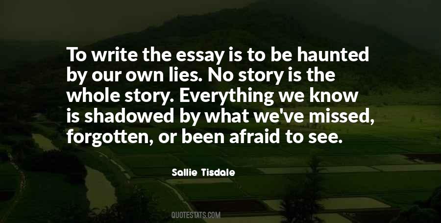 Sallie Tisdale Quotes #1241779