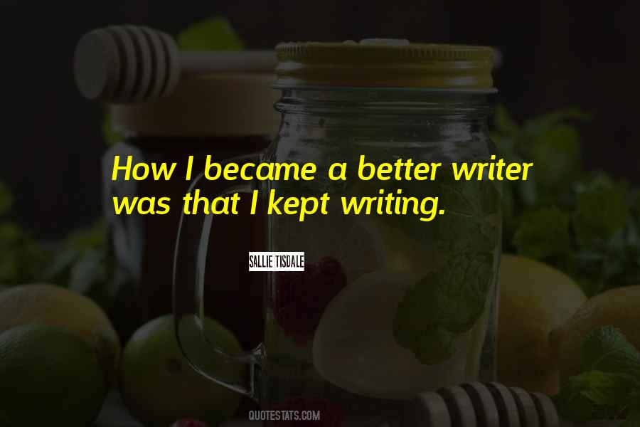 Sallie Tisdale Quotes #428168