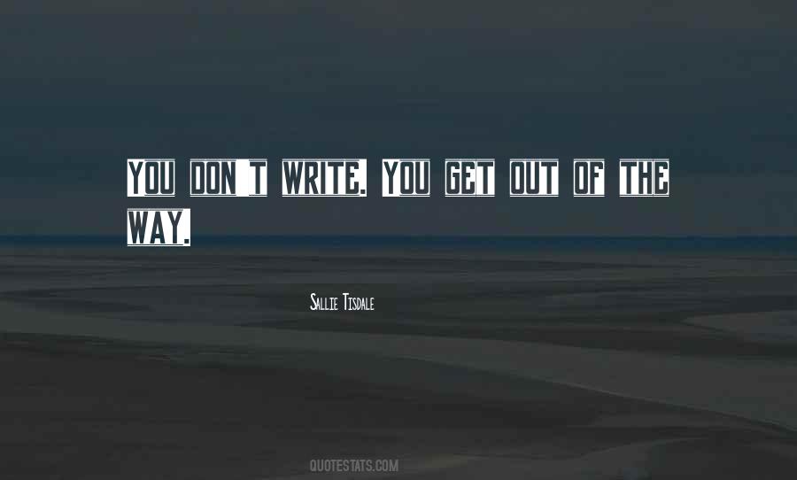 Sallie Tisdale Quotes #939161