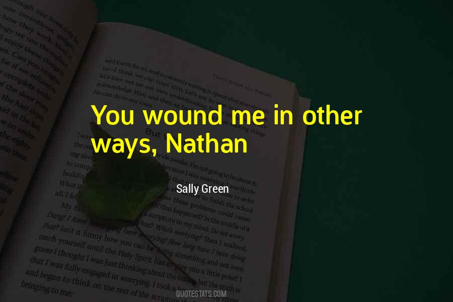 Sally Green Quotes #1455602