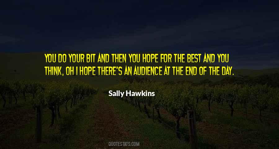 Sally Hawkins Quotes #1297315