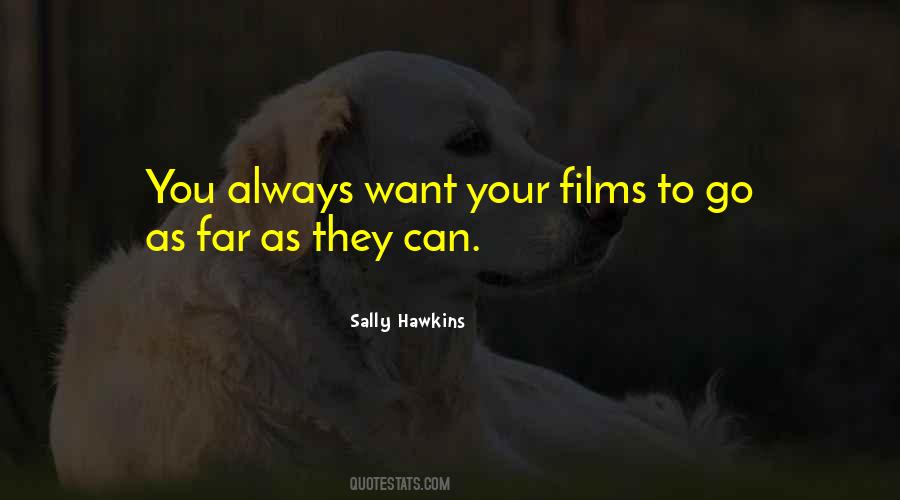 Sally Hawkins Quotes #707487