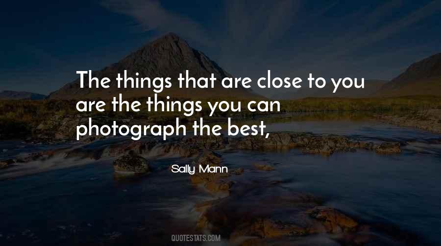 Sally Mann Quotes #1230520