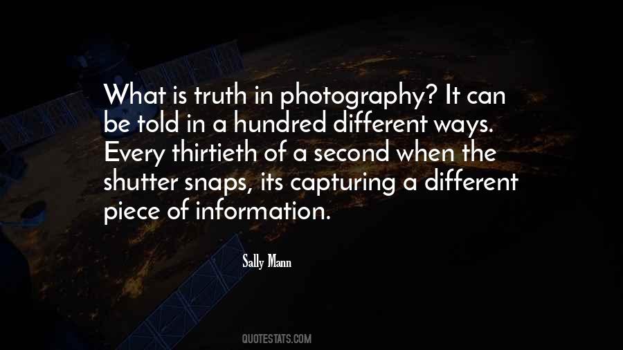 Sally Mann Quotes #399822