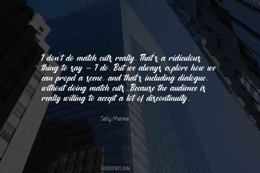 Sally Menke Quotes #1201410 Sally Menke Quotes #1201410