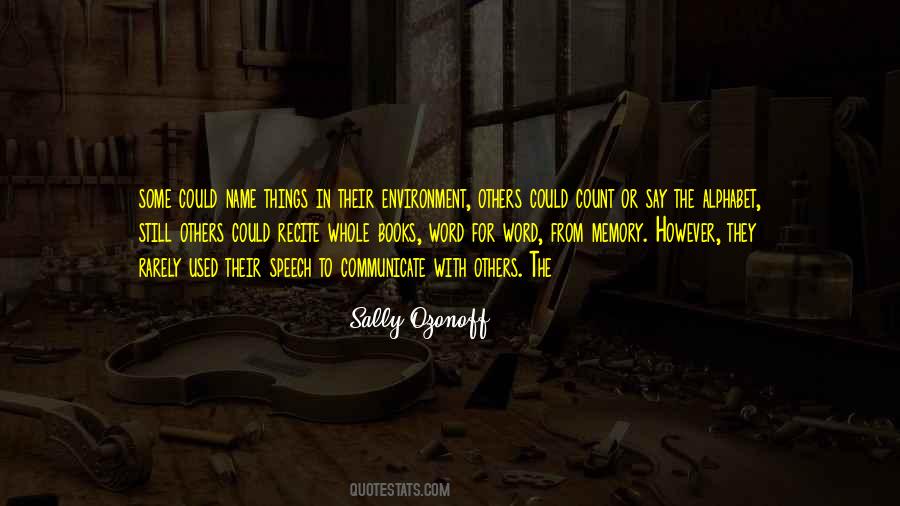 Sally Ozonoff Quotes #683999