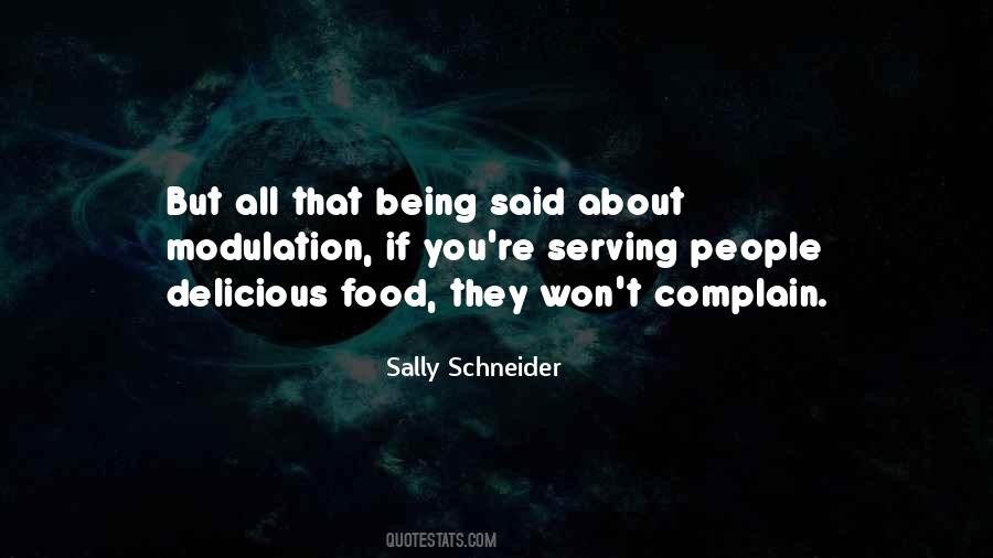 Sally Schneider Quotes #1027631