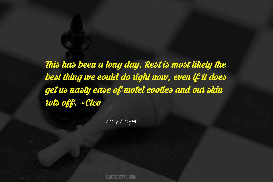 Sally Slayer Quotes #1143318