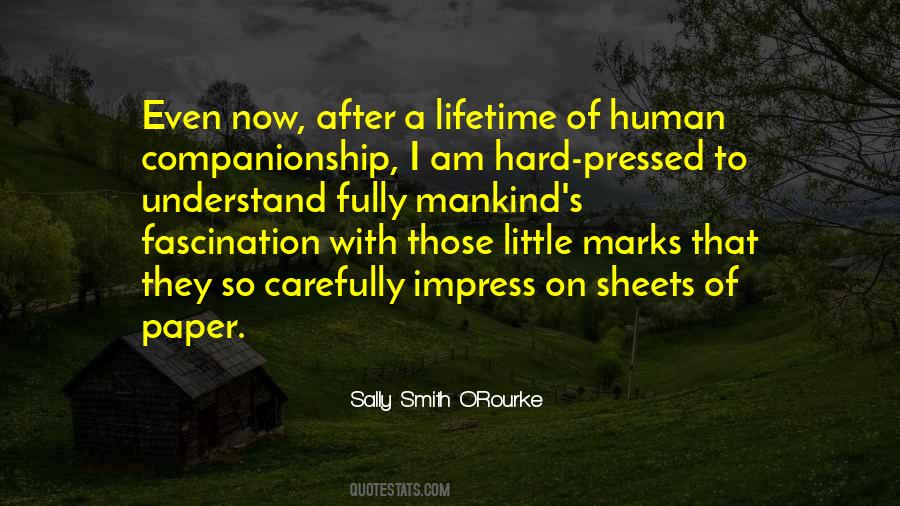 Sally Smith O'Rourke Quotes #1214941