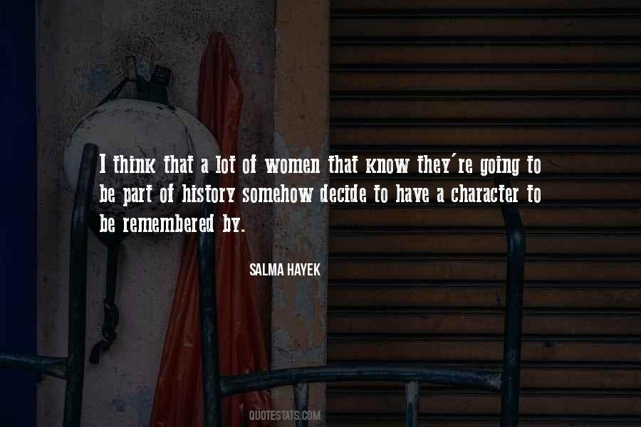 Salma Hayek Quotes #1201665