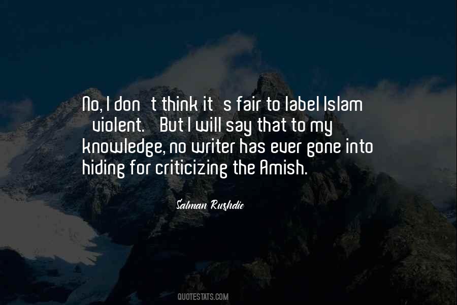 Salman Rushdie Quotes #1100717