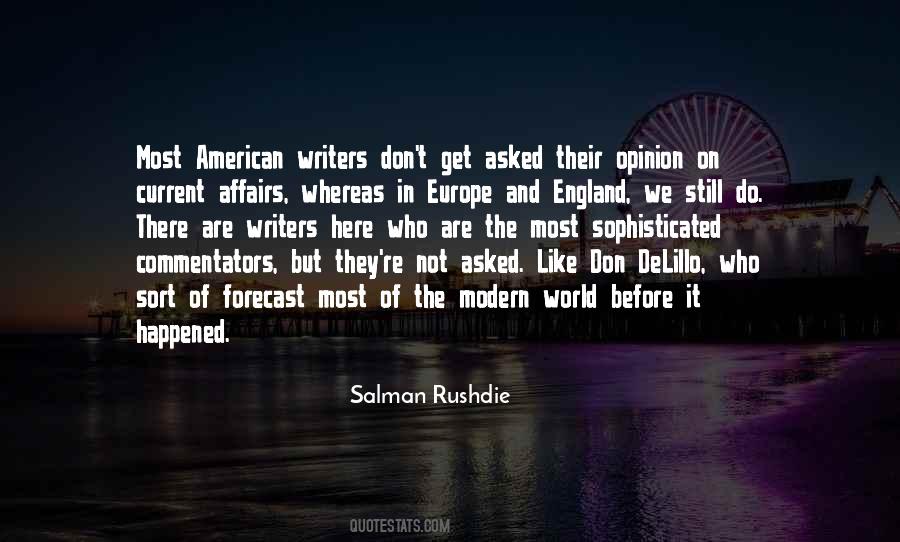 Salman Rushdie Quotes #1210691