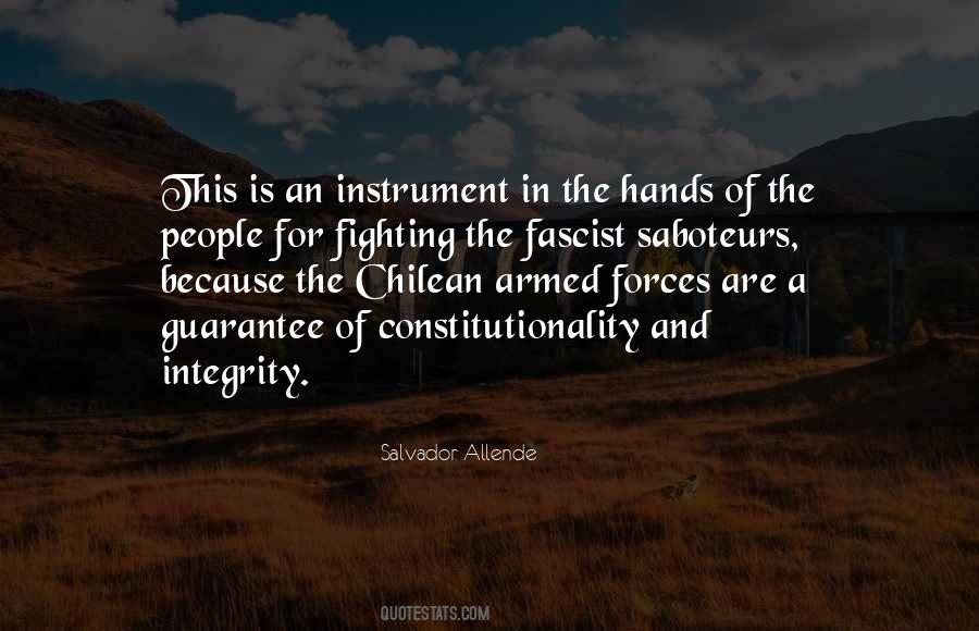 Salvador Allende Quotes #220691