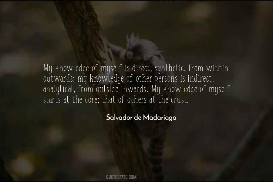 Salvador De Madariaga Quotes #1853696