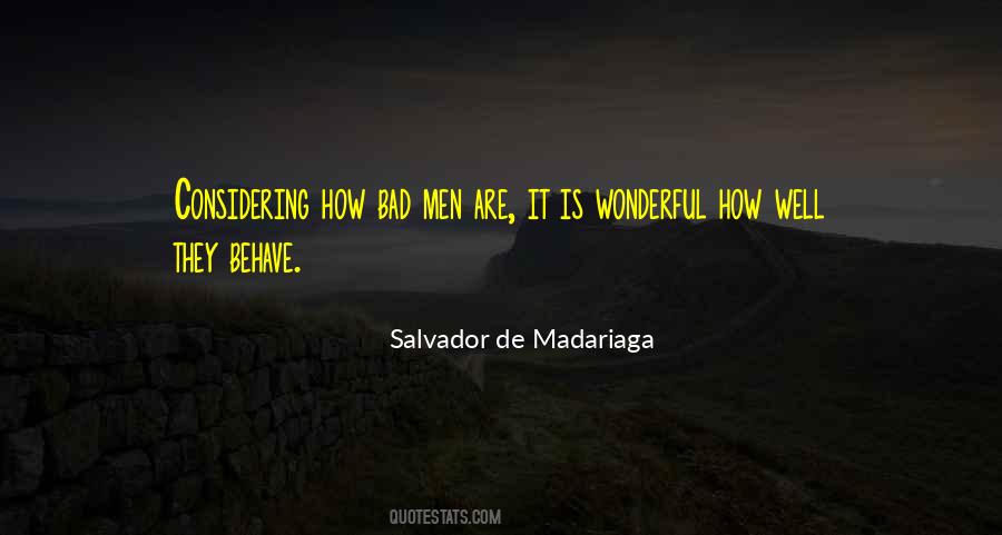 Salvador De Madariaga Quotes #242093