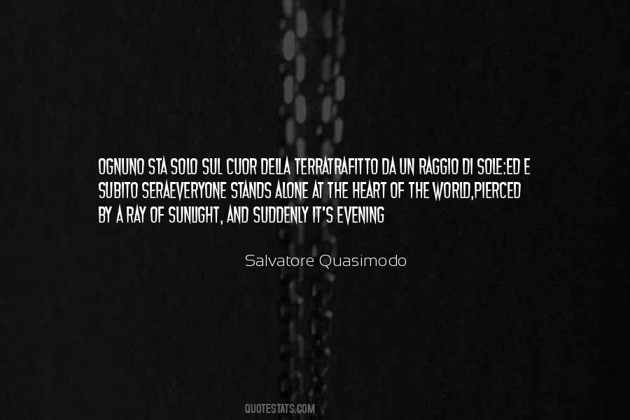 Salvatore Quasimodo Quotes #917949