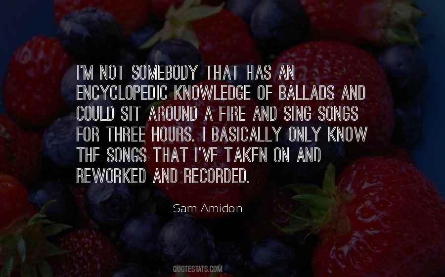 Sam Amidon Quotes #1825622
