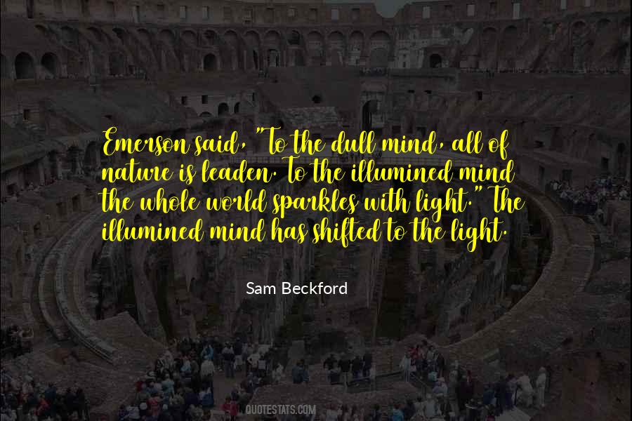 Sam Beckford Quotes #233866