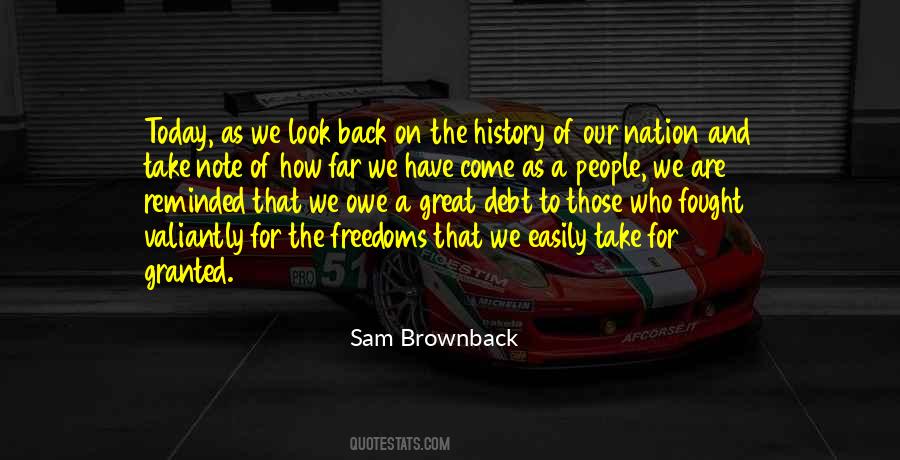 Sam Brownback Quotes #1022421