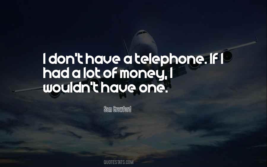 Sam Crawford Quotes #1050428