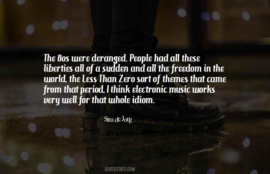 Sam De Jong Quotes #534945